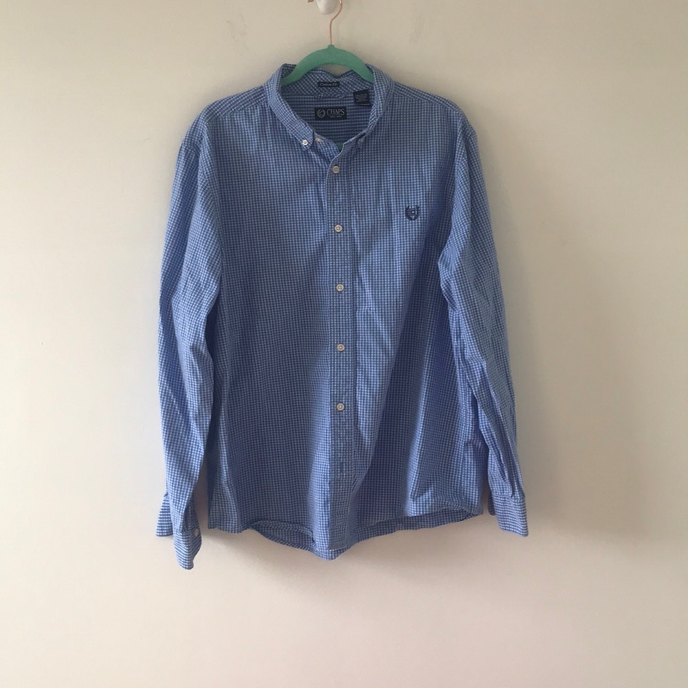 Chaps men’s long‎ sleeve button up